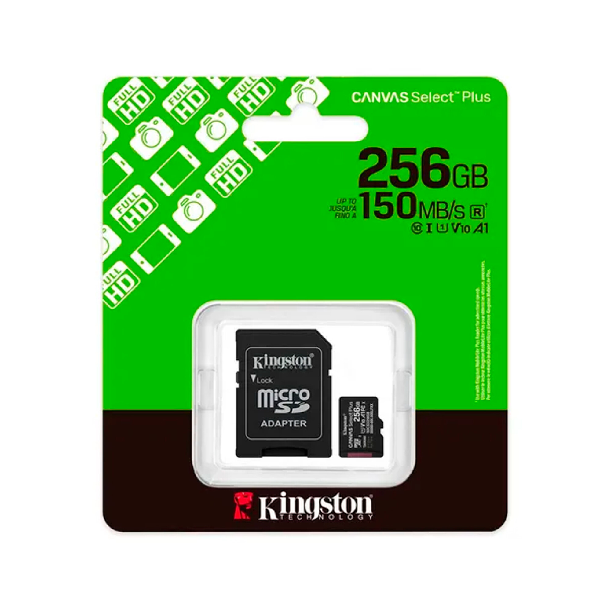 memoria-kingston-micro-sdcs3-256gb-canvas-select-plus-memoria-kingston-micro-sdcs3-256gb-canvas-select-plus